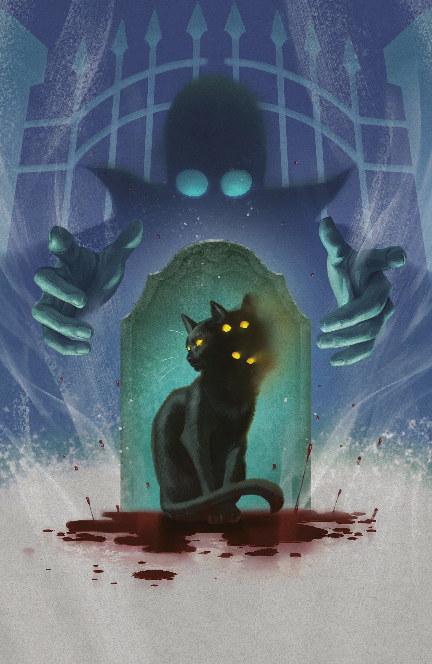 Stuff of Nightmares: The Cat in the Coffin #1 B Variant (Dressed, Murakami) ISBN: 84428401344401021 - FOC DATE: 7/5/26  - Release Date: 8/19/26