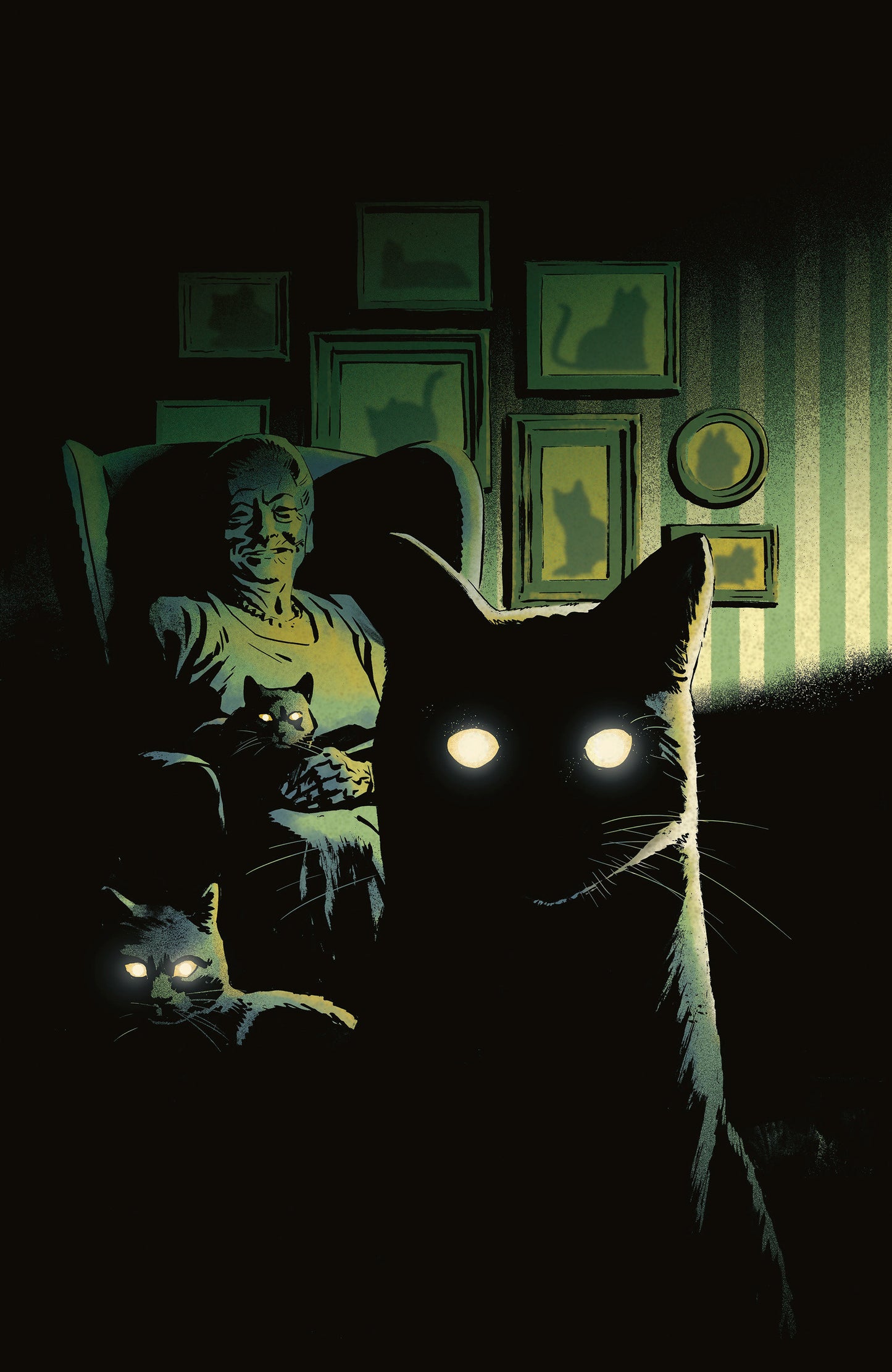 Stuff of Nightmares: The Cat in the Coffin #1 C Homage Variant (Dressed, Gorham) ISBN: 84428401344401031 - FOC DATE: 7/5/26  - Release Date: 8/19/26