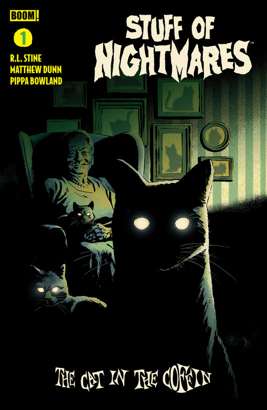 Stuff of Nightmares: The Cat in the Coffin #1 C Homage Variant (Dressed, Gorham) ISBN: 84428401344401031 - FOC DATE: 7/12/26  - Release Date: 8/26/26