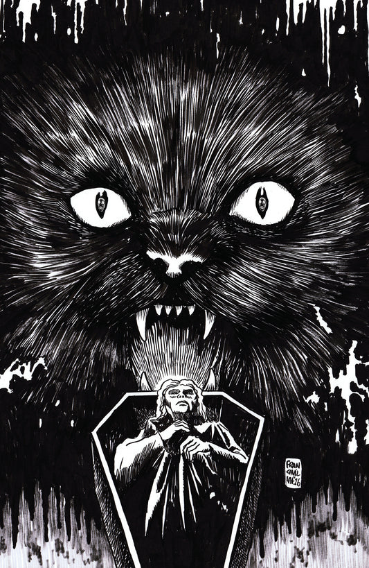 Stuff of Nightmares: The Cat in the Coffin #1 I Unlimited Variant (Full Art, Francavilla) ISBN: 84428401344401091 - FOC DATE: 7/12/26  - Release Date: 8/26/26