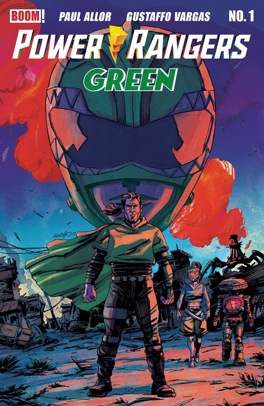 Power Rangers Green #1 B Variant (Dressed, Vargas) ISBN: 84428401346801021 - FOC DATE: 6/21/26  - Release Date: 8/5/26