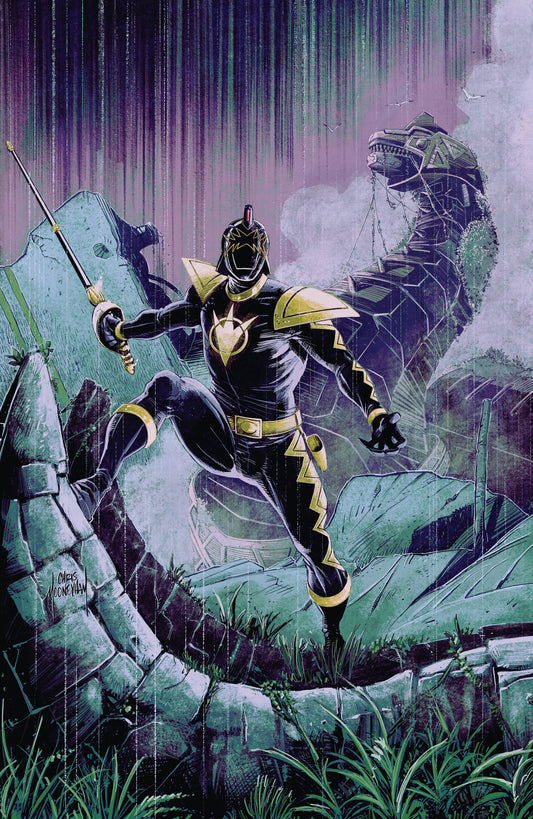 Power Rangers Green #1 C Tommy Oliver Card Stock Connecting Variant (Dressed, Mooneyham) ISBN: 84428401346801031 - FOC DATE: 6/21/26  - Release Date: 8/5/26