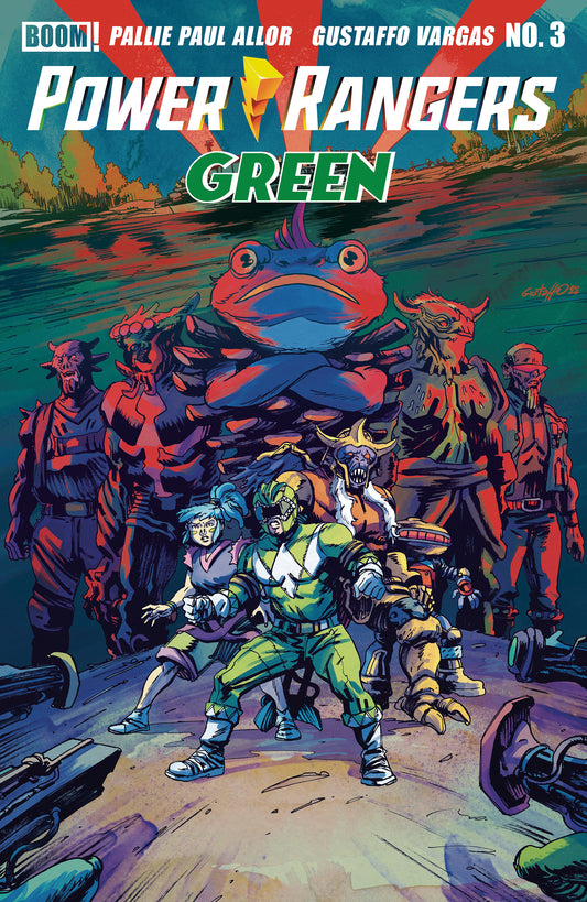 Power Rangers Green #3 B Variant (Dressed, Vargas) ISBN: 84428401346803021 - FOC DATE: 9/13/26  - Release Date: 10/21/26