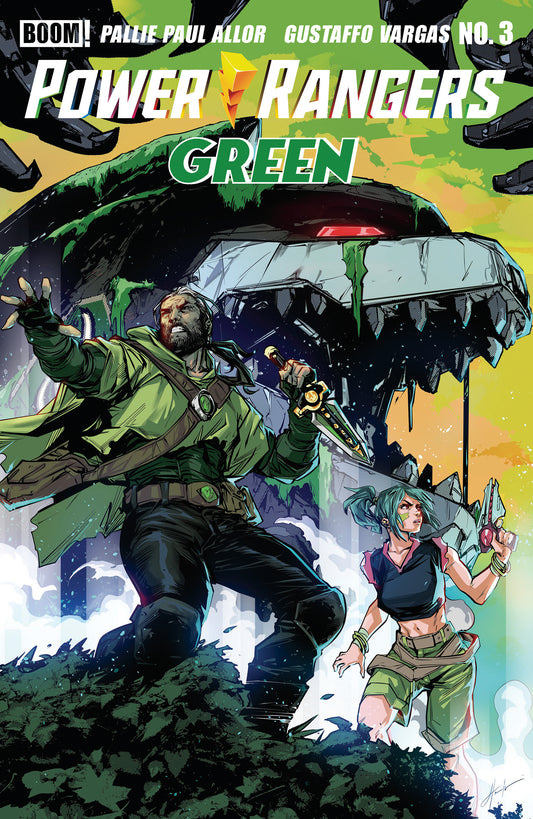 Power Rangers Green #3 I FOC Reveal Variant (Dressed, TBA) ISBN: 84428401346803091 - FOC DATE: 9/13/26  - Release Date: 10/21/26
