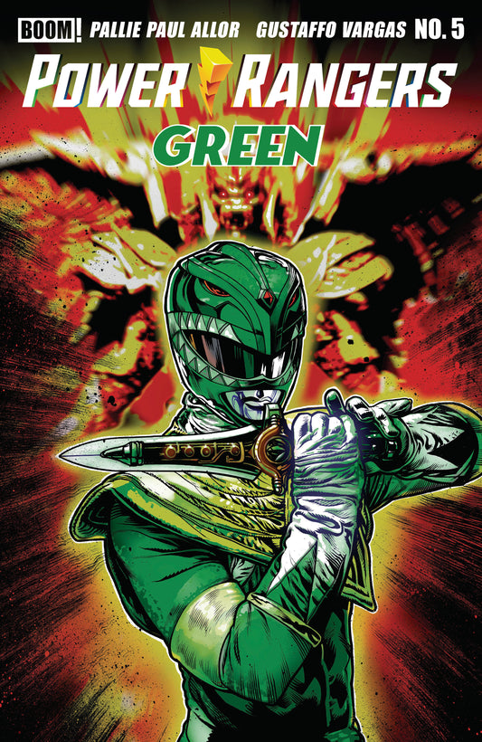 Power Rangers Green #5 A Main (Dressed, Harris) ISBN: 84428401346805011 - FOC DATE: 11/15/26  - Release Date: 12/23/26