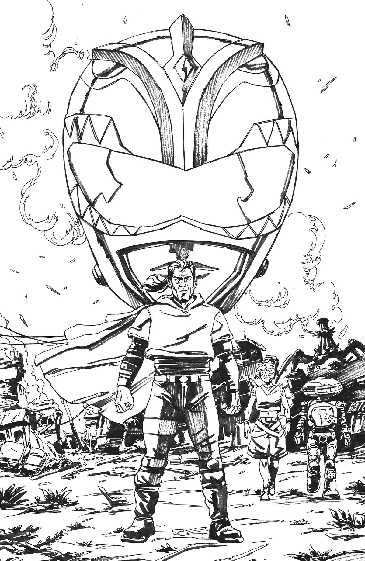 Power Rangers Green #5 J Unlimited Variant (Full Art, Vargas) ISBN: 84428401346805101 - FOC DATE: 11/15/26  - Release Date: 12/23/26
