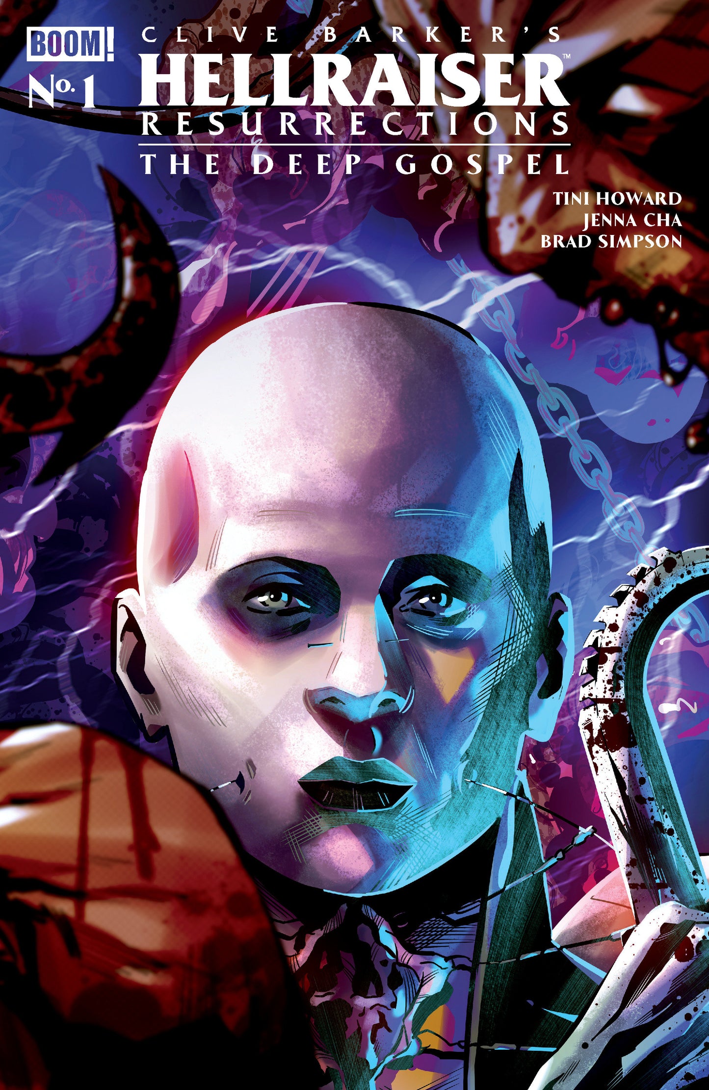 Hellraiser: Resurrections - The Deep Gospel #1 B Variant (Dressed, Sabbatini) ISBN: 84428401364203021 - FOC DATE: 8/9/26  - Release Date: 9/16/26