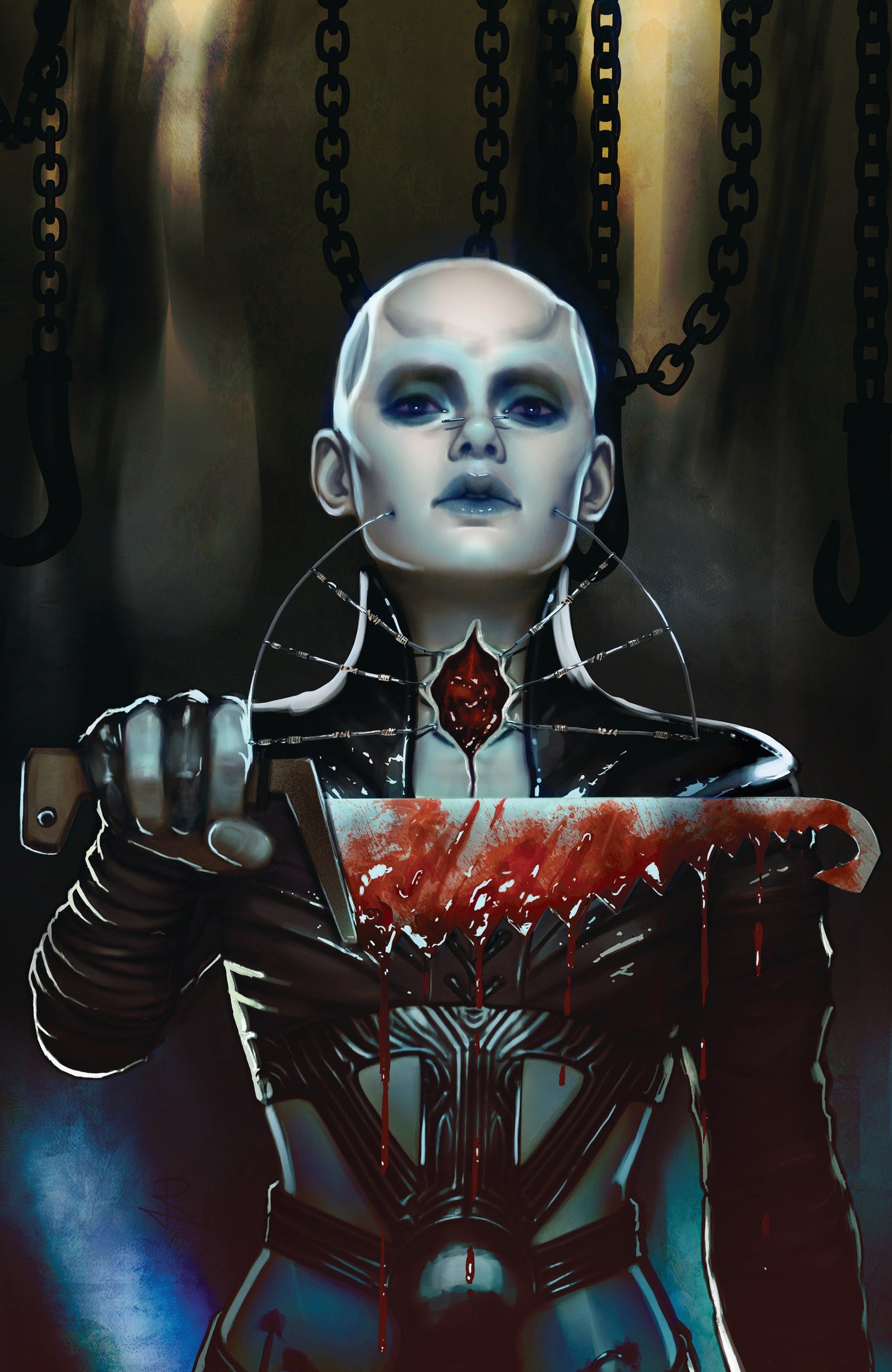 Hellraiser: Resurrections - The Deep Gospel #1 F Unlimited Variant (Full Art, Puebla) ISBN: 84428401364203061 - FOC DATE: 8/9/26  - Release Date: 9/16/26