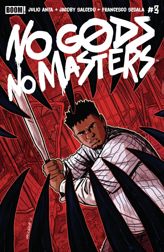 No Gods, No Masters #3 A Main (Dressed, Salcedo) ISBN: 84428401365903011 - FOC DATE: 10/4/26  - Release Date: 11/11/26
