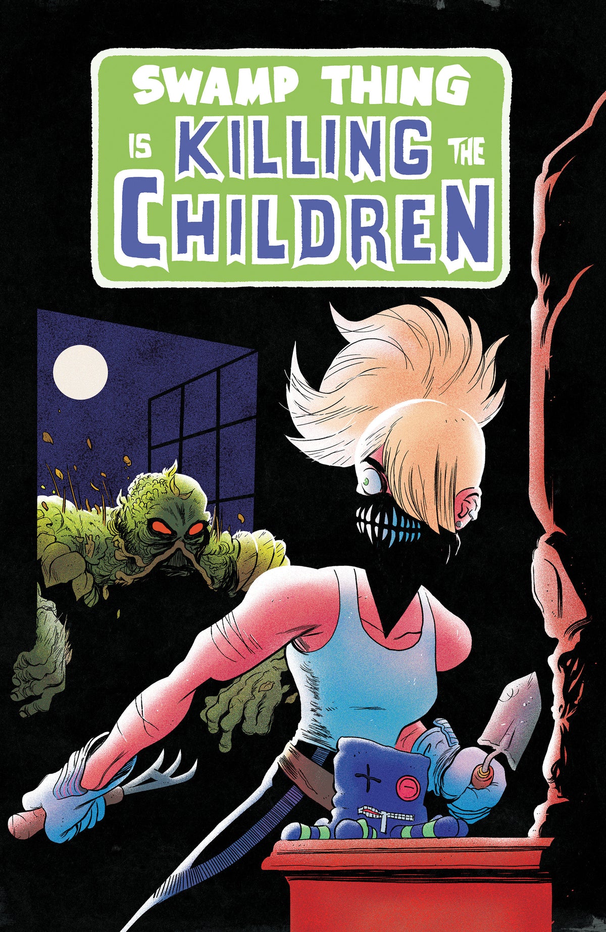 Swamp Thing is Killing the Children #1 C Swamp Thing Homage Variant (Dressed, Boss) ISBN: 84428401388801031 - FOC DATE: 10/18/26  - Release Date: 12/2/26