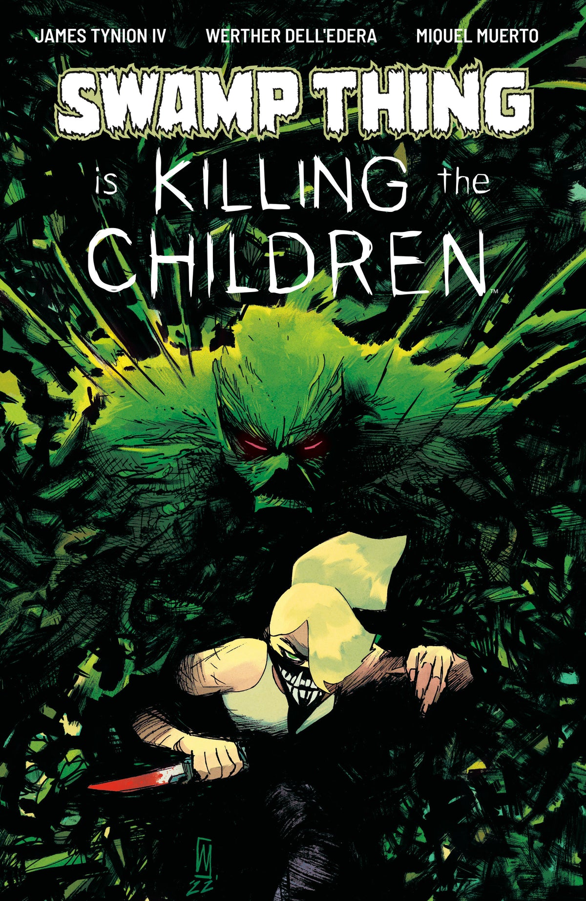 Swamp Thing is Killing the Children #1 E Foil Variant (Dressed, Foil, Dell'Edera) ISBN: 84428401388801051 - FOC DATE: 10/18/26  - Release Date: 12/2/26