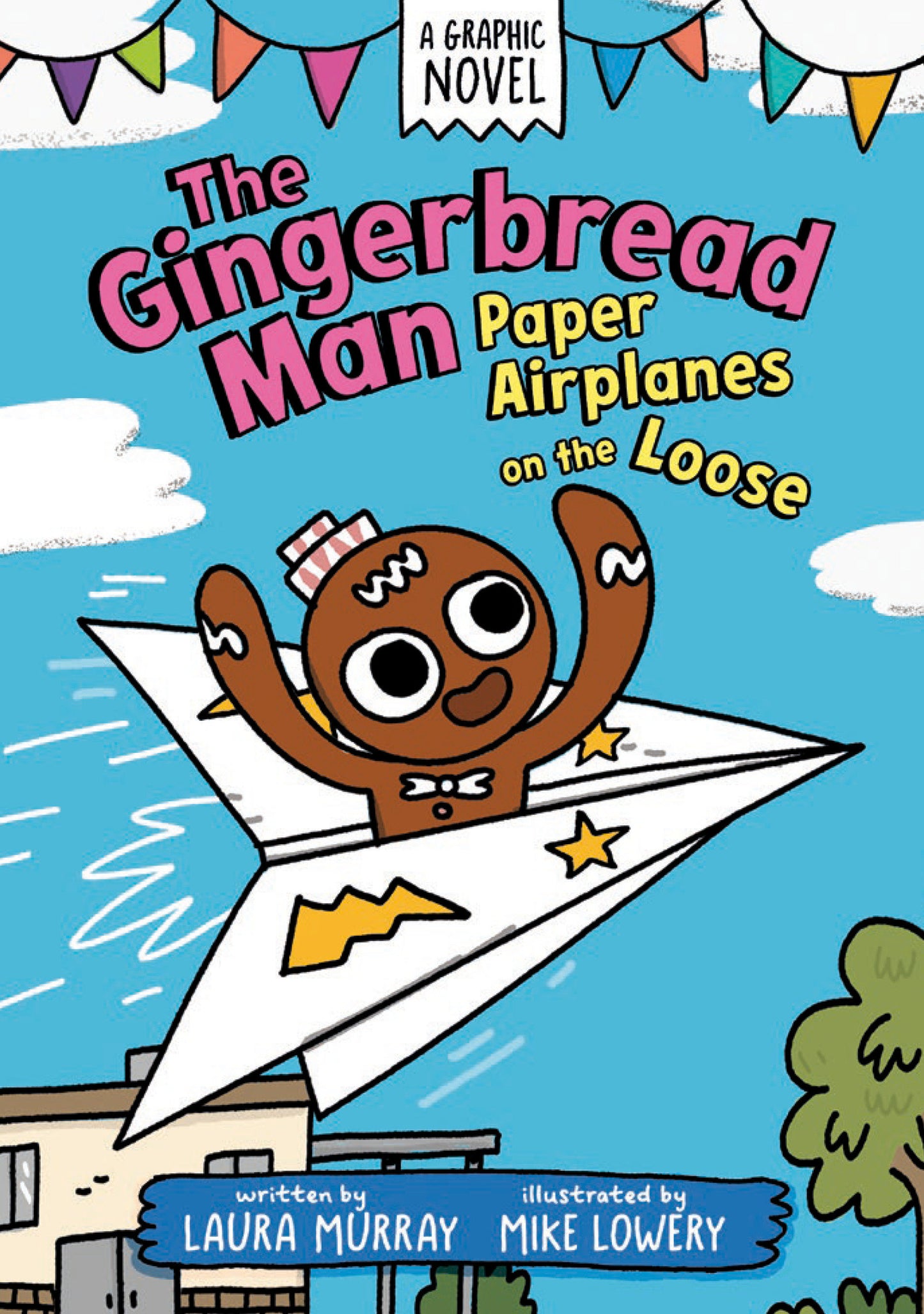 The Gingerbread Man: Paper Airplanes on the Loose: A Graphic Novel  - Release Date:  10/15/24