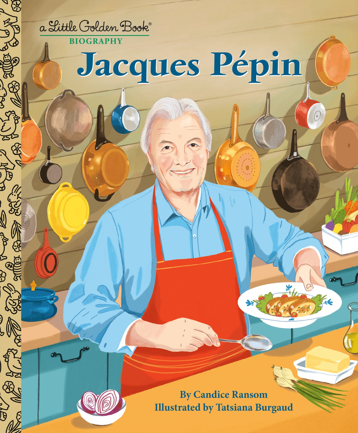 Jacques Pépin: A Little Golden Book Biography  - Release Date:  11/5/24
