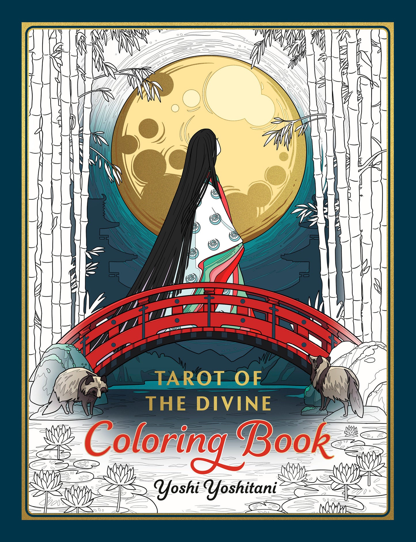 Tarot of the Divine Coloring Book - 9/16/25 - Release Date:  9/16/25