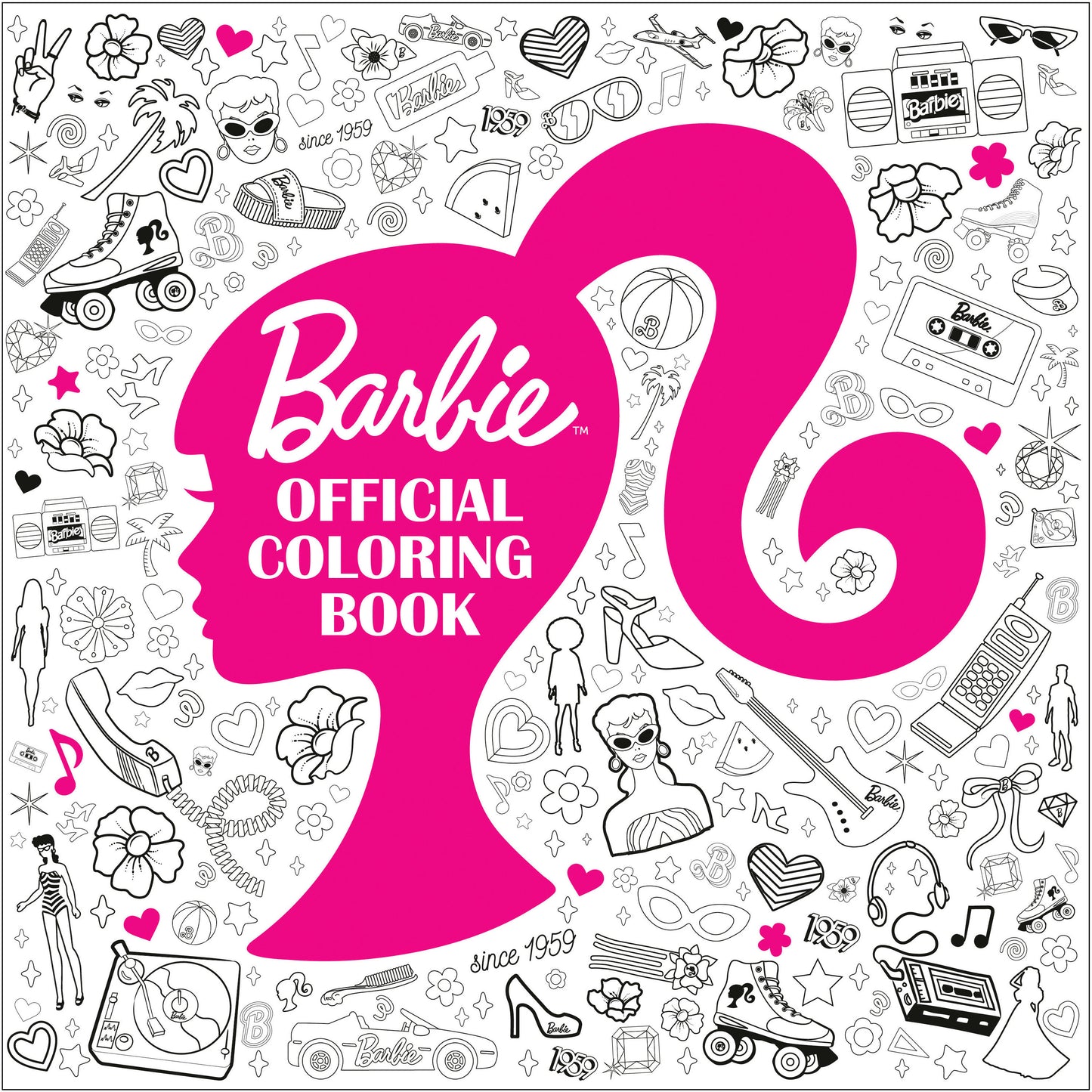 Barbie: Official Coloring Book Releases: 9/3/24