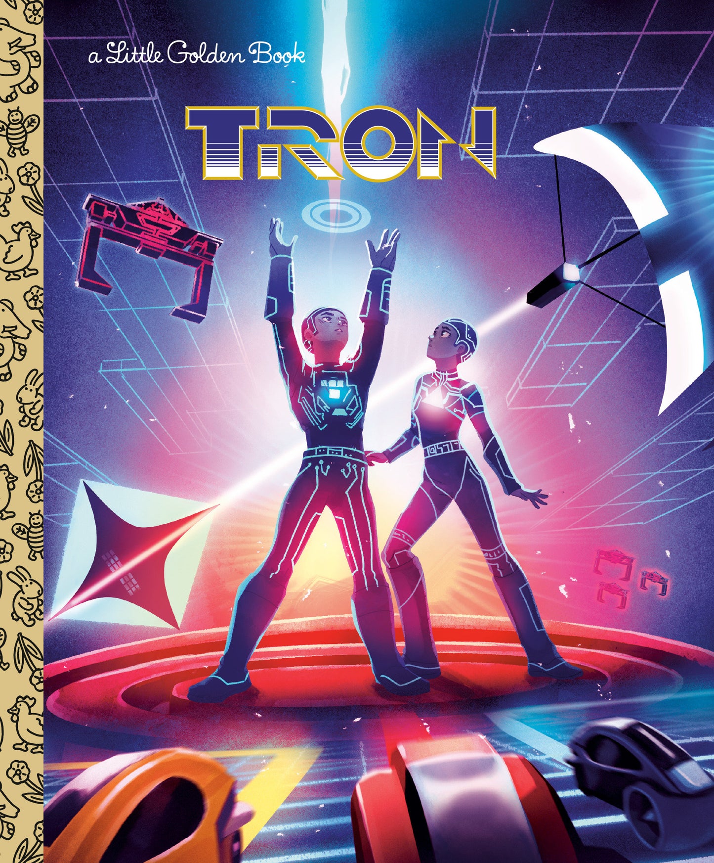 Disney Tron Little Golden Book - 9/2/25 - Release Date:  9/2/25