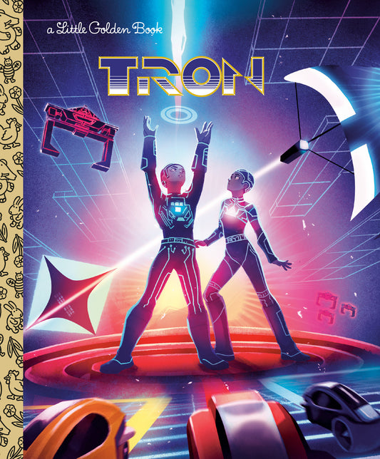 Disney Tron Little Golden Book - 9/2/25 - Release Date:  9/2/25