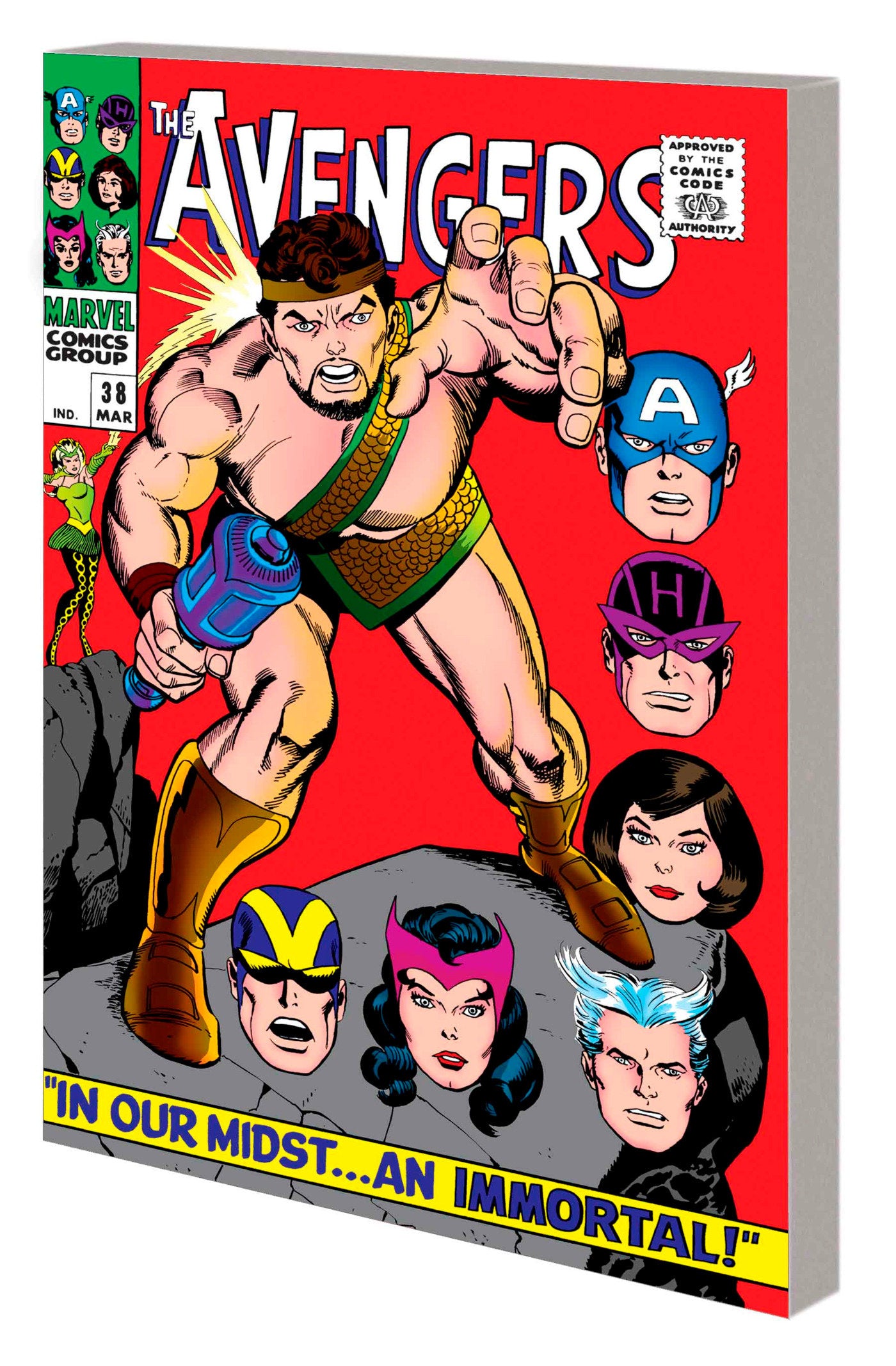 MIGHTY MARVEL MASTERWORKS: THE AVENGERS VOL. 4 - THE SIGN OF THE SERPENT [DM ONLY] - Release Date:  8/6/24