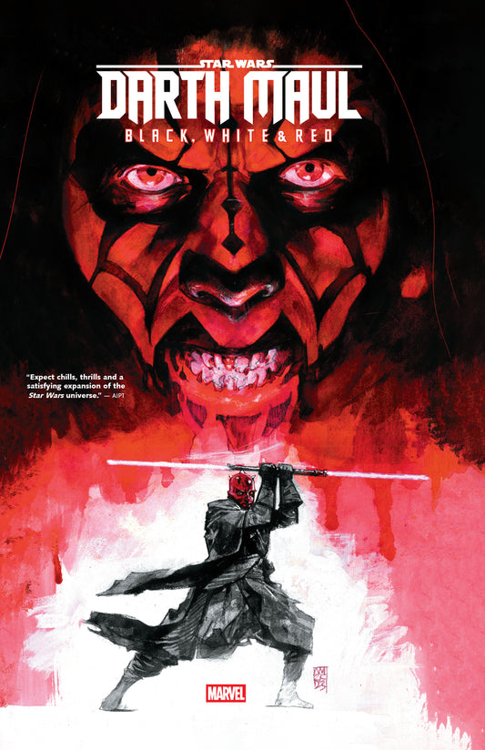 Star Wars: Darth Maul - Black, White & Red ISBN: 9781302954949 - Release Date: 1/27/26