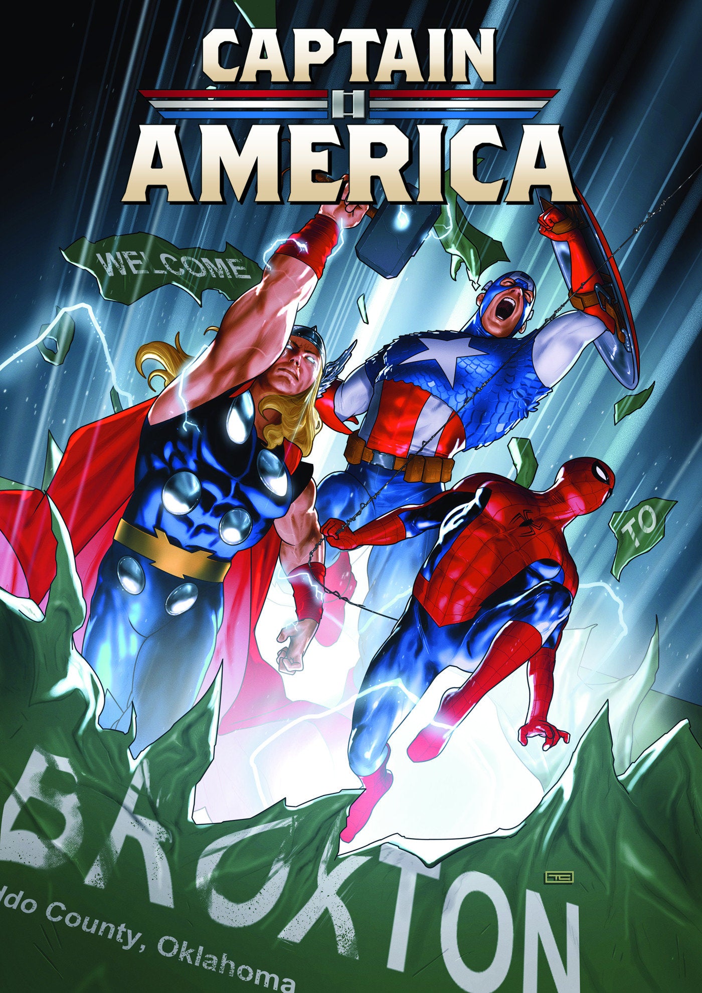 CAPTAIN AMERICA BY J. MICHAEL STRACZYNSKI VOL. 3: BROXTON RISING  - Release Date:  5/20/25