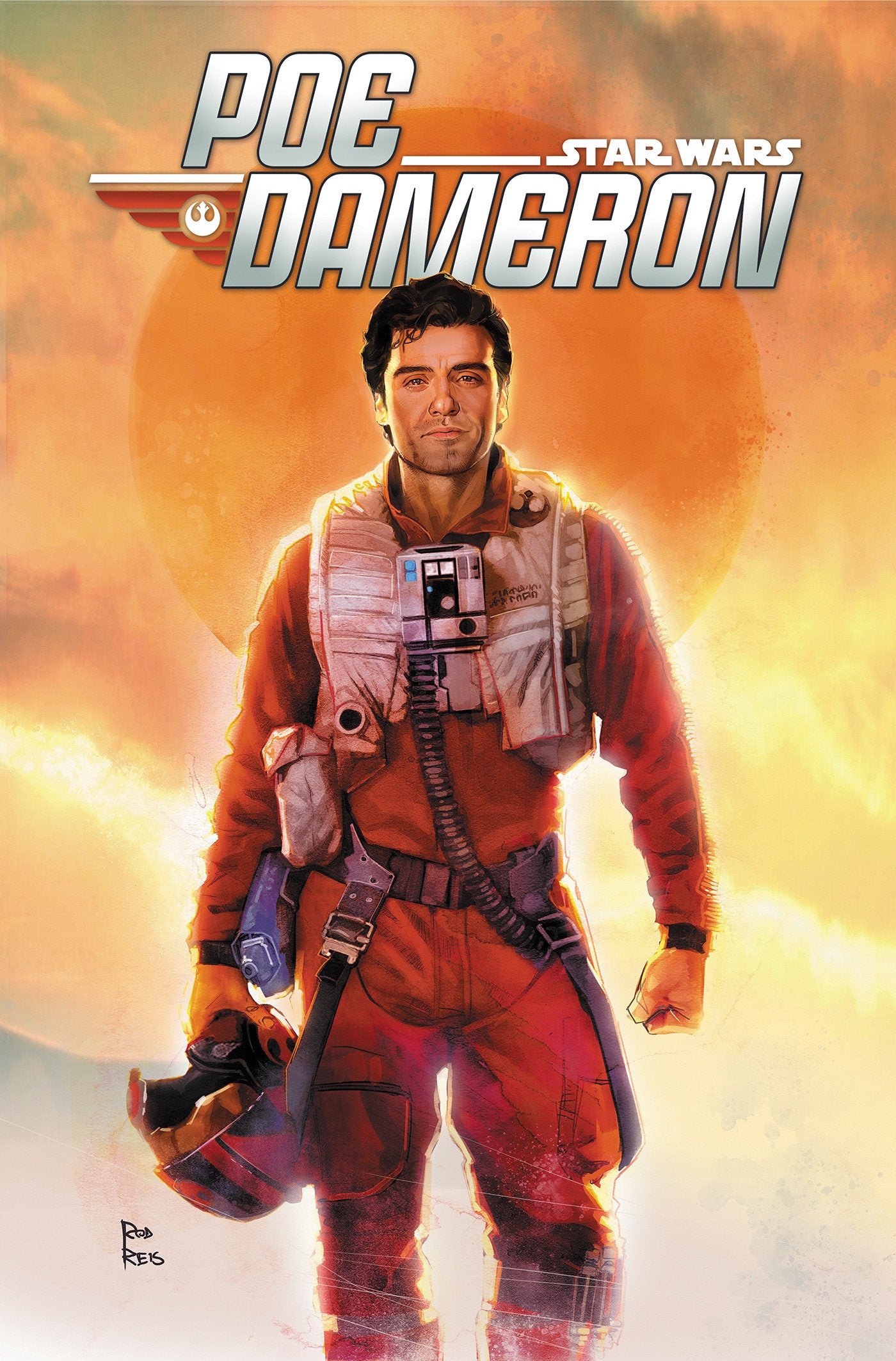 Star Wars: Poe Dameron Omnibus Rod Reis Cover [DM Only] ISBN: 9781302955885 - FOC DATE: 3/30/26  - Release Date: 9/8/26