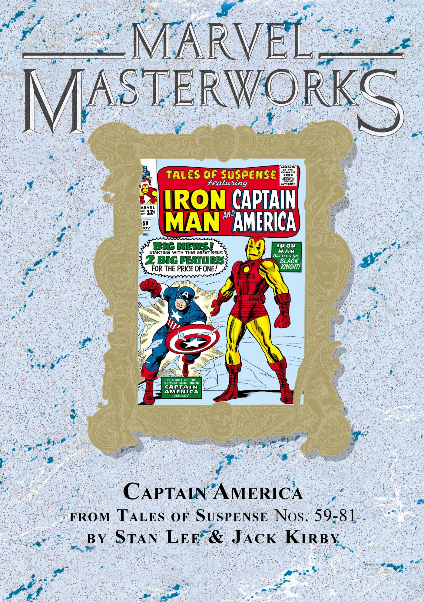 MARVEL MASTERWORKS: CAPTAIN AMERICA VOL. 1 VARIANT [REMASTERWORKS, DM ONLY]  - Release Date:  4/15/25