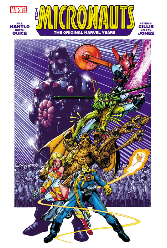 MICRONAUTS: THE ORIGINAL MARVEL YEARS OMNIBUS VOL. 3 ARTHUR ADAMS COVER [DM ONLY ]  - Release Date: 12/31/24