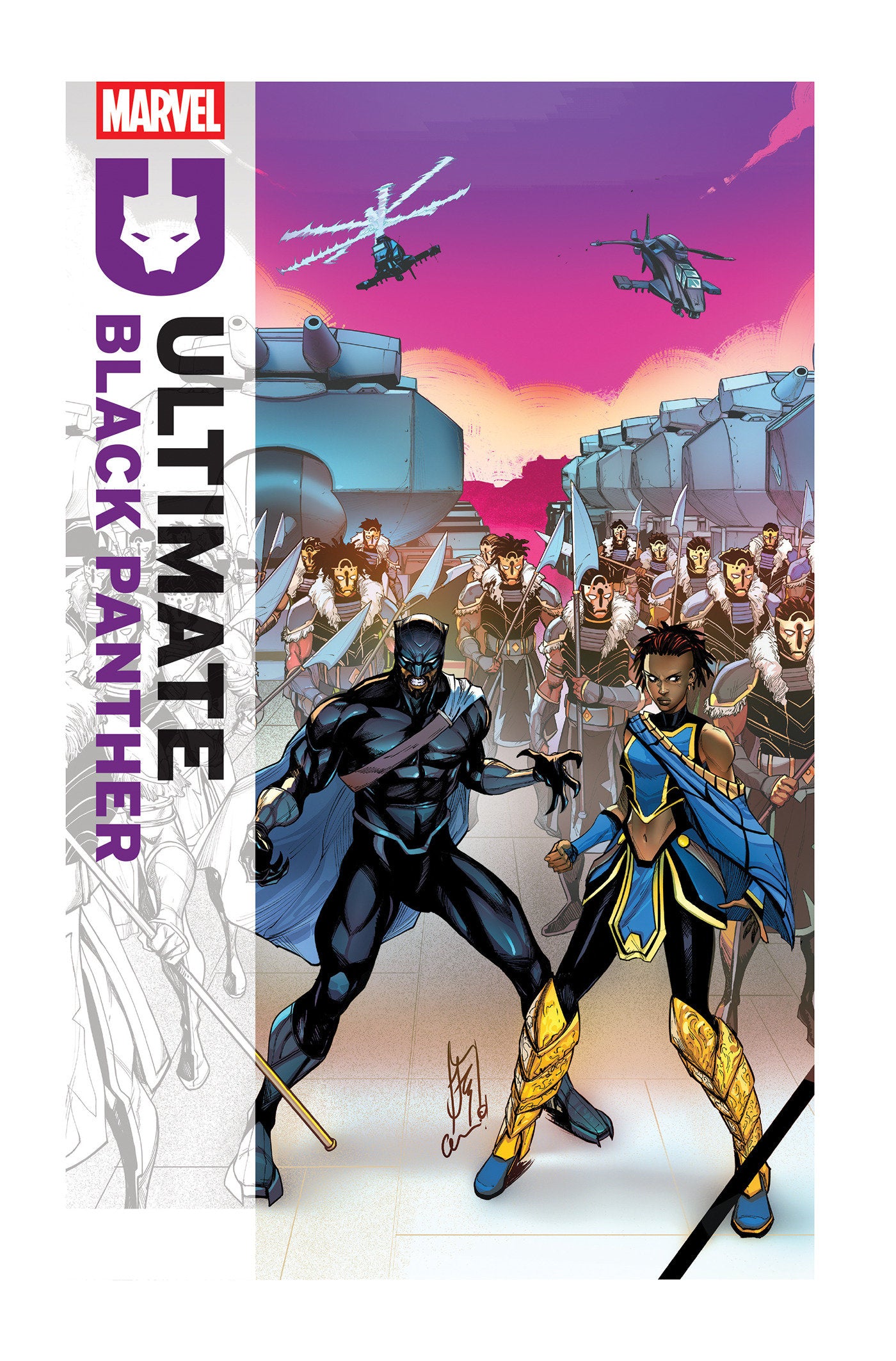 Ultimate Black Panther By Bryan Hill Vol. 4: Destiny and Destruction ISBN: 9781302958251 - FOC DATE: 3/23/26  - Release Date: 6/2/26