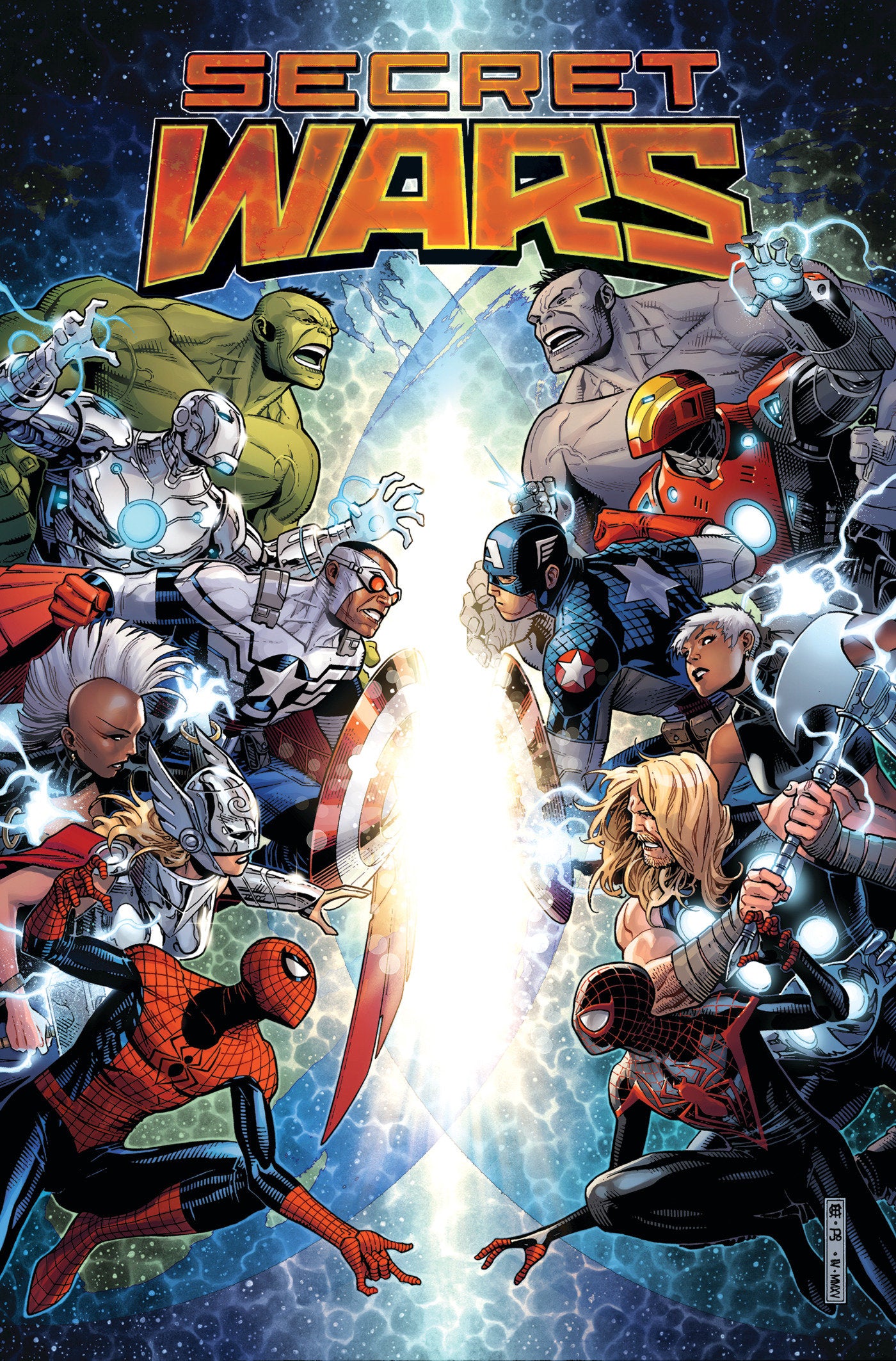 SECRET WARS BY JONATHAN HICKMAN OMNIBUS VARIANT [DM ONLY] -Releases: 12/17/24