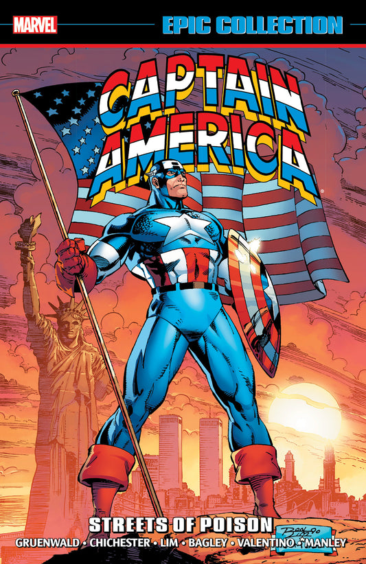 CAPTAIN AMERICA EPIC COLLECTION: STREETS OF POISON [NEW PRINTING]  - Release Date:  11/5/24