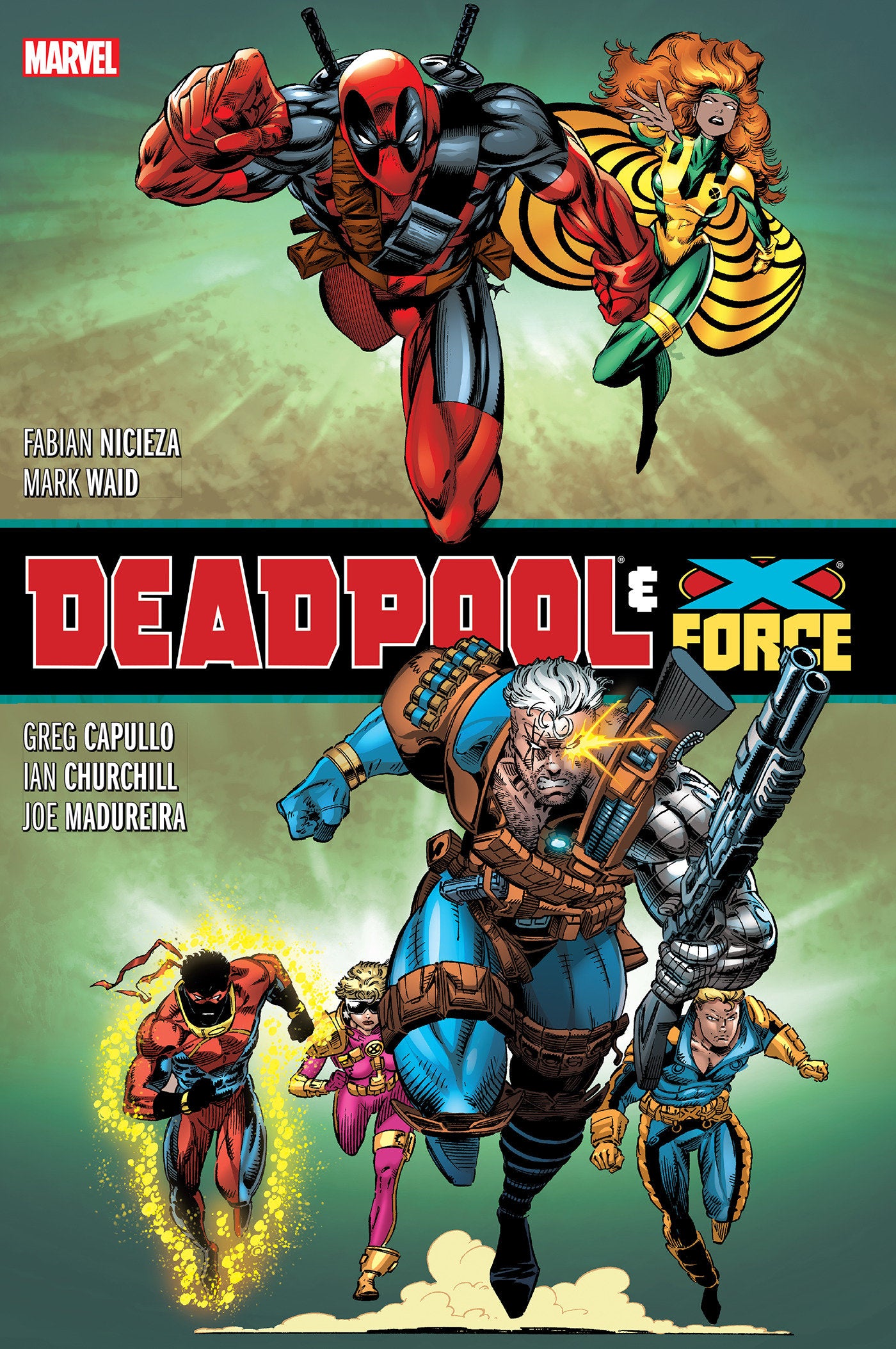 Deadpool & X-Force Omnibus Ken Lashley/Greg Capullo Cover [New Printing] - ISBN: 9781302961176 - Release Date:  12/16/25