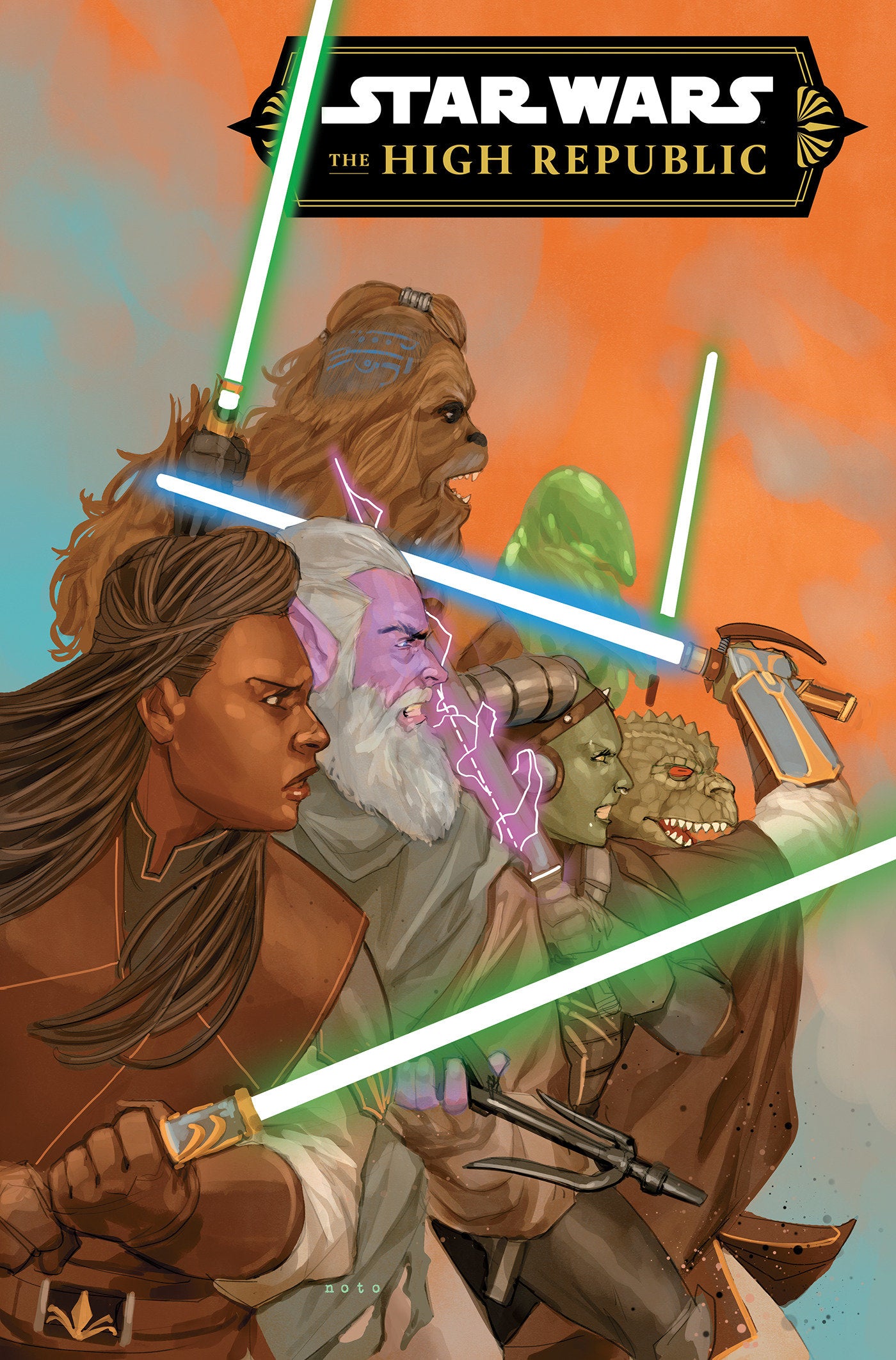 Star Wars: The High Republic Phase III - Trials Of The Jedi Omnibus Phil Noto Cover ISBN: 9781302961329 - Release Date: 4/21/26