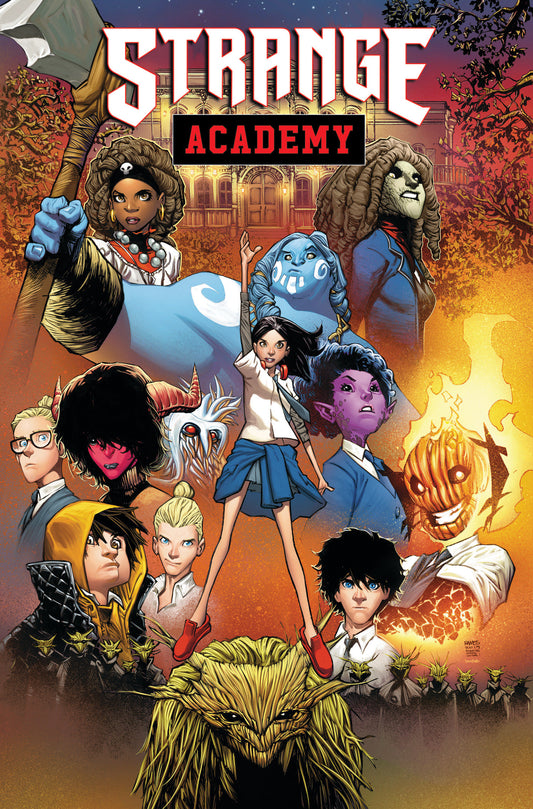 STRANGE ACADEMY OMNIBUS HUMBERTO RAMOS COVER  - Release Date:  5/20/25