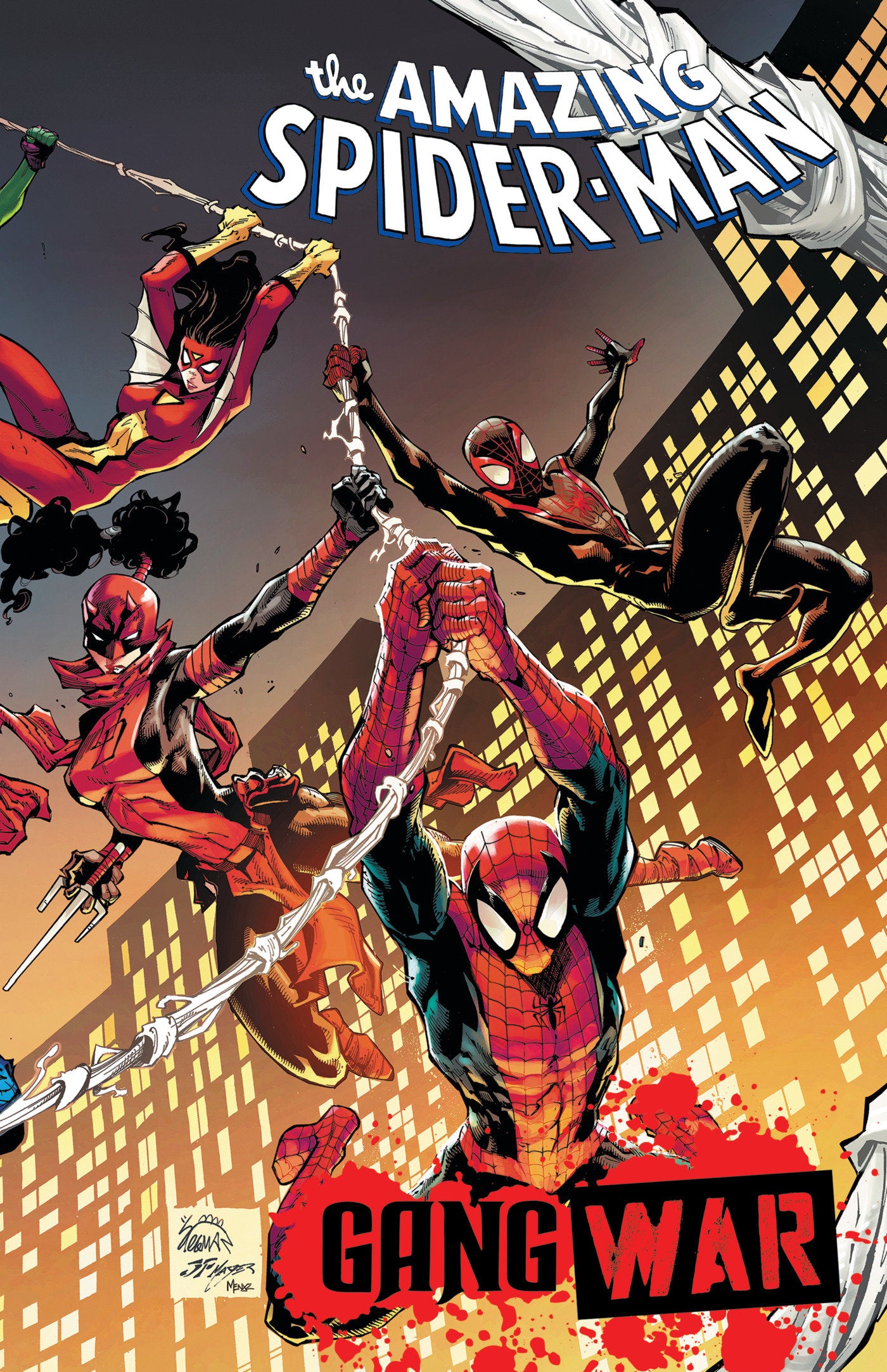 SPIDER-MAN: GANG WAR OMNIBUS VARIANT [DM ONLY]  - Release Date:  8/19/25
