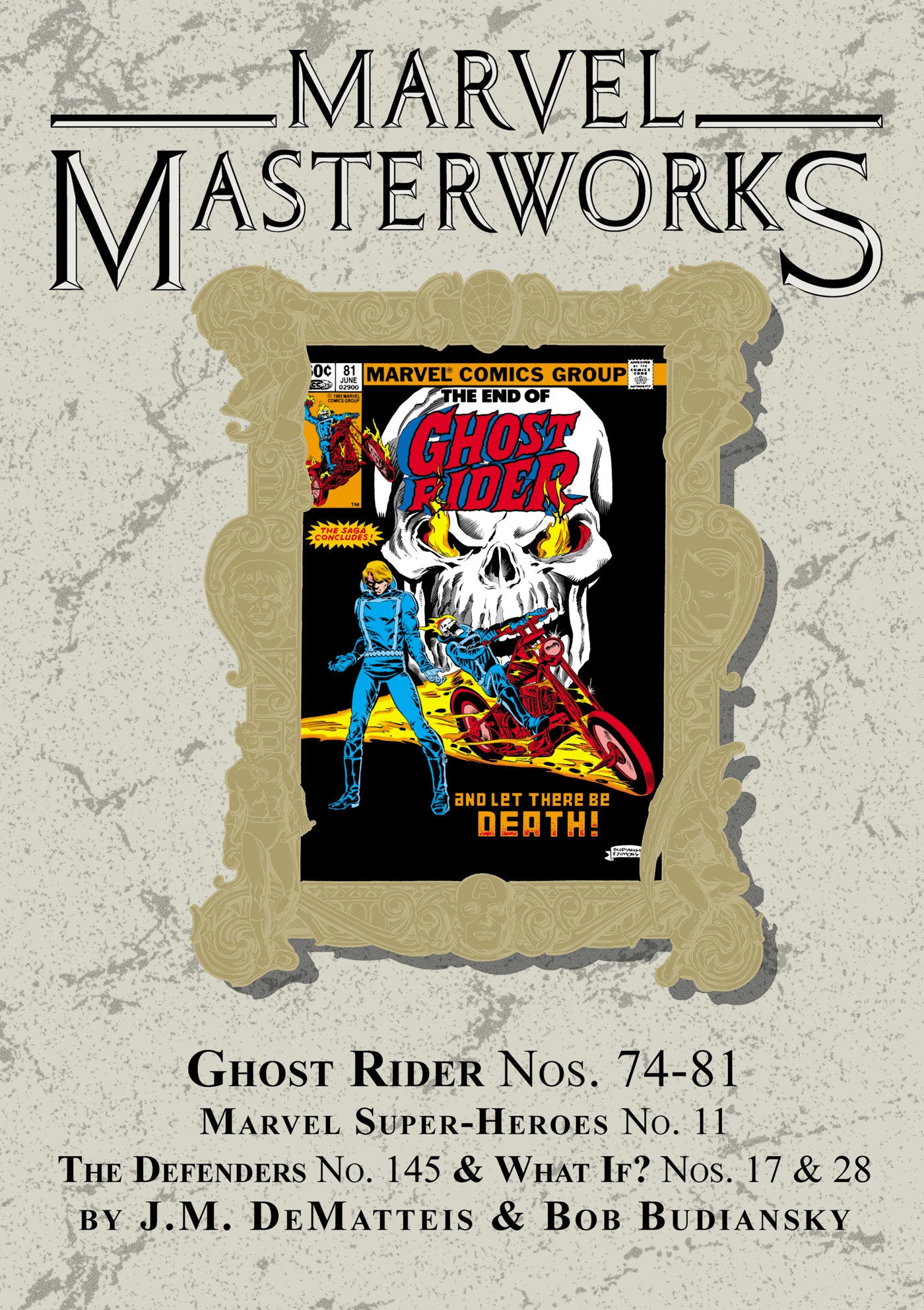 Marvel Masterworks: Ghost Rider Vol. 7 Variant [DM Only]  - Release Date:  11/18/25