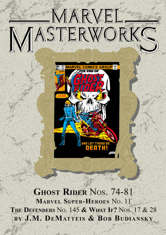Marvel Masterworks: Ghost Rider Vol. 7 Variant [DM Only]  - Release Date:  11/18/25