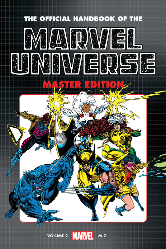 OFFICIAL HANDBOOK OF THE MARVEL UNIVERSE: MASTER EDITION OMNIBUS VOL. 2 X-MEN COVER [DM ONLY]  - Release Date:  03/11/2025