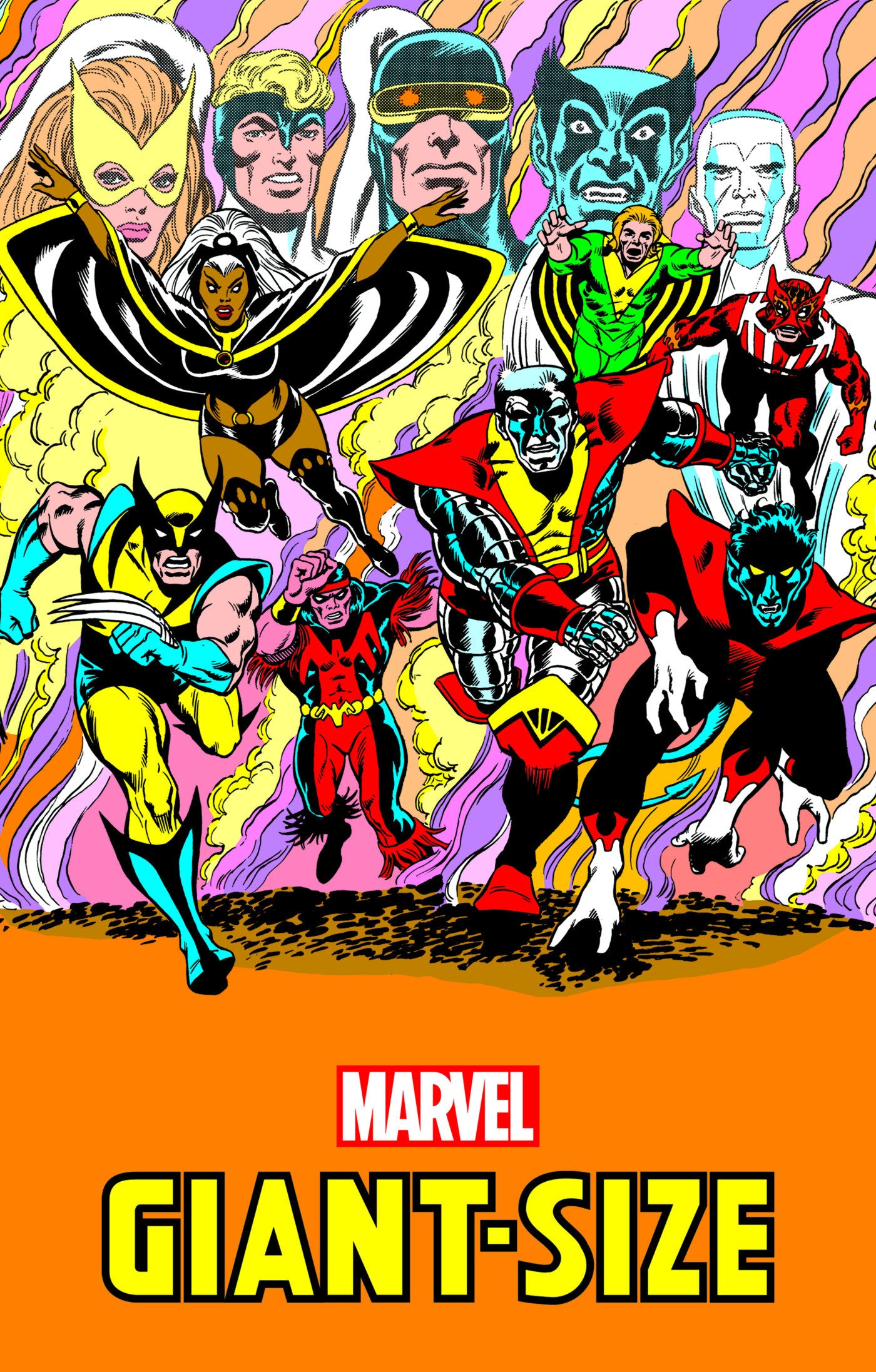 GIANT-SIZE MARVEL OMNIBUS DAVE COCKRUM COVER  - Release Date:  4/15/25