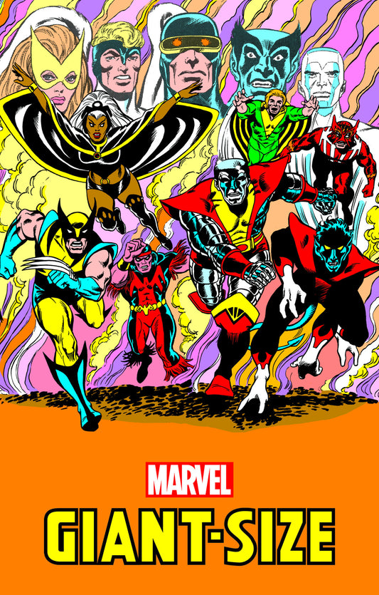 GIANT-SIZE MARVEL OMNIBUS DAVE COCKRUM COVER  - Release Date:  4/15/25