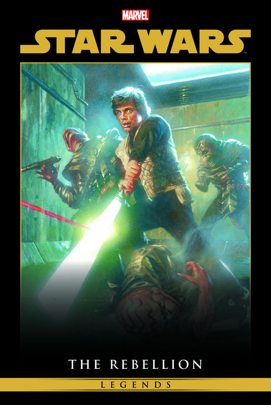 STAR WARS LEGENDS: THE REBELLION OMNIBUS VOL. 3 HUGH FLEMING LUKE COVER  - Release Date:  6/17/25