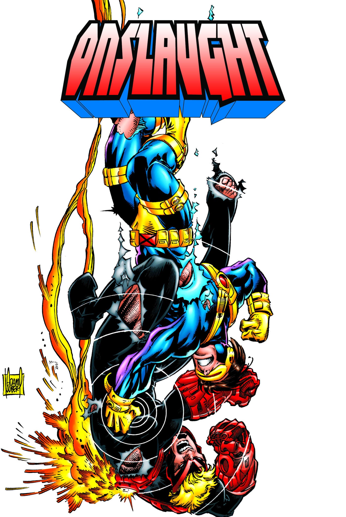 X-MEN: ONSLAUGHT AFTERMATH OMNIBUS ADAM KUBERT COVER  - Release Date:  6/24/25