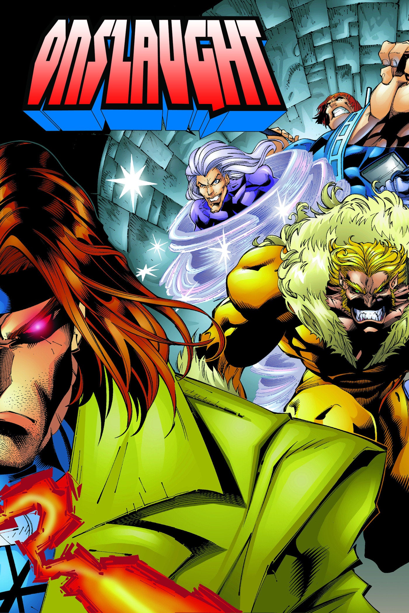 X-MEN: ONSLAUGHT AFTERMATH OMNIBUS JOE MADUREIRA COVER [DM ONLY]  - Release Date:  6/24/25