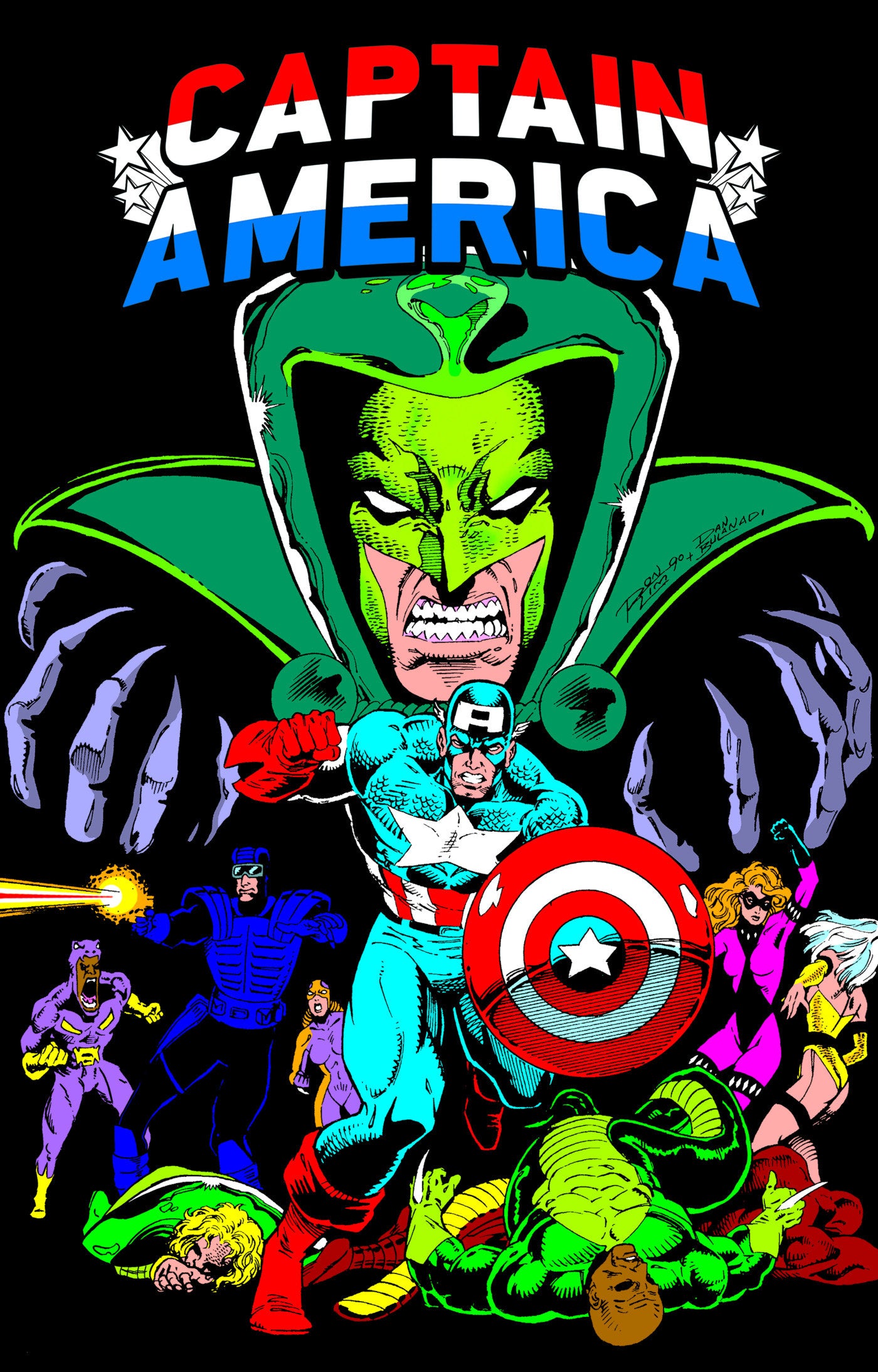 CAPTAIN AMERICA BY MARK GRUENWALD OMNIBUS VOL. 2 RON LIM SERPENT SOCIETY COVER [ DM ONLY]  - Release Date:  7/1/25