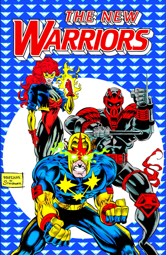 NEW WARRIORS: NOVA & NIGHT THRASHER OMNIBUS CHRIS MARRINAN COVER  - Release Date:  7/22/25