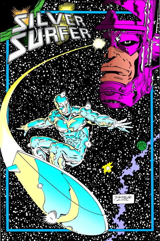 SILVER SURFER: RETURN TO THE SPACEWAYS OMNIBUS RON LIM COVER  - Release Date:  4/22/25