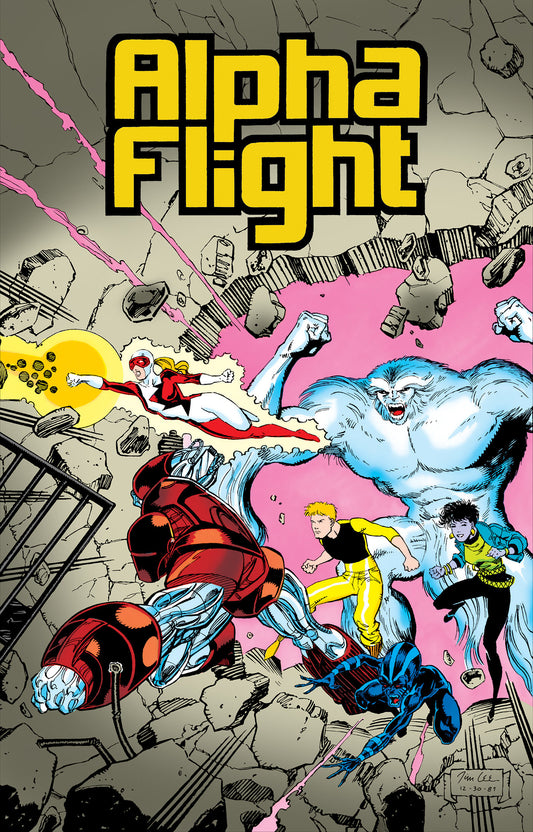 Alpha Flight By Mantlo & Lee Omnibus Jim Lee Cover - ISBN: 9781302965389 - Release Date:  1/6/26