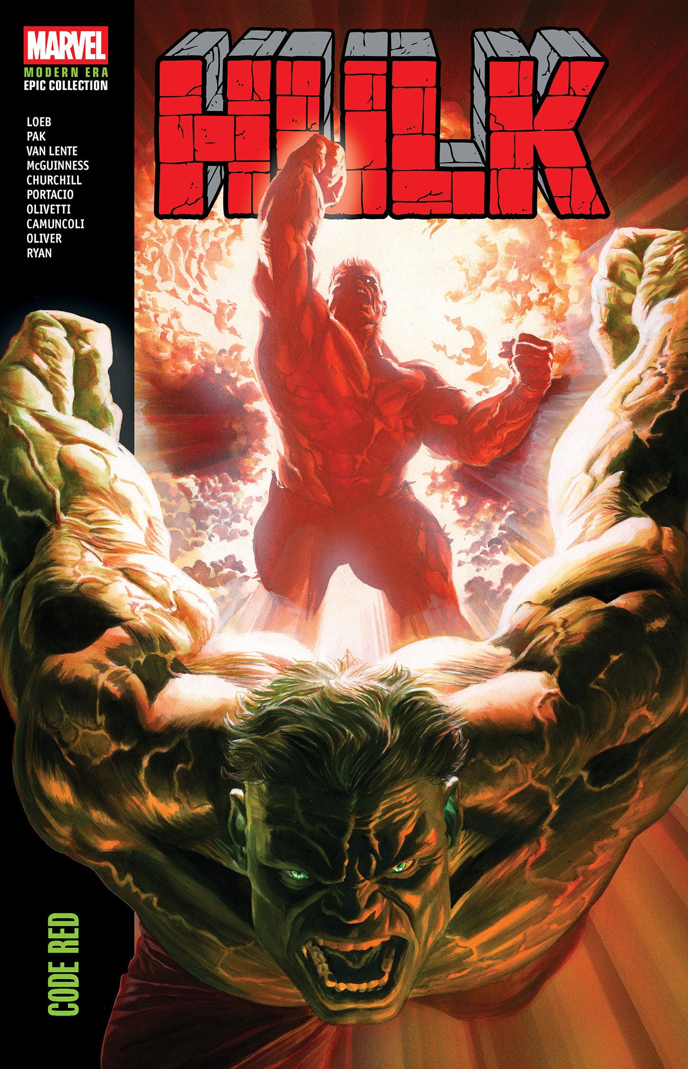 Hulk Modern Era Epic Collection: Code Red ISBN: 9781302966058 - Release Date: 1/20/26