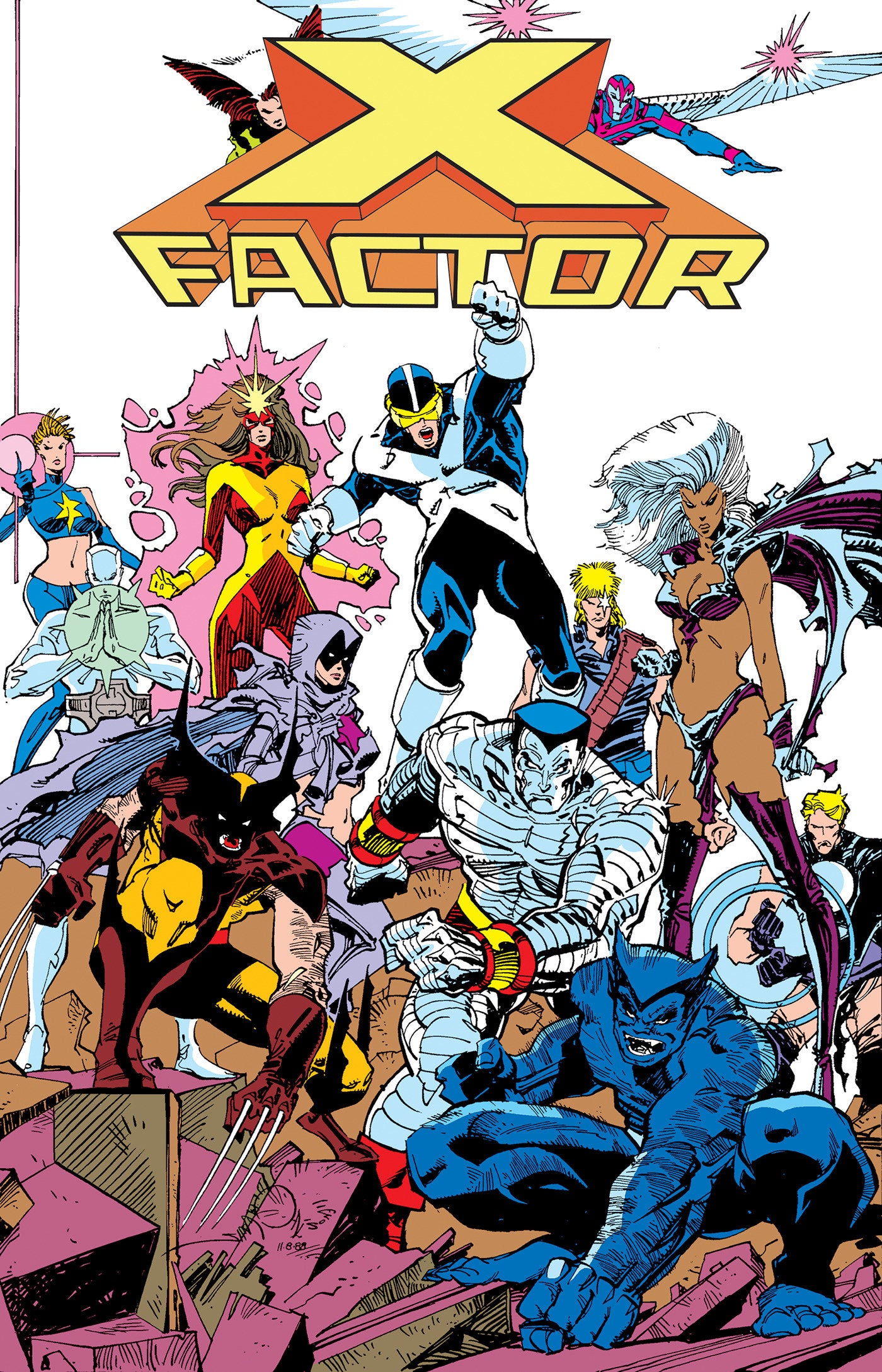X-Factor: The Original X-Men Omnibus Vol. 2 Walter Simonson Inferno Cover - 1/27/26 - Release Date:  1/27/26