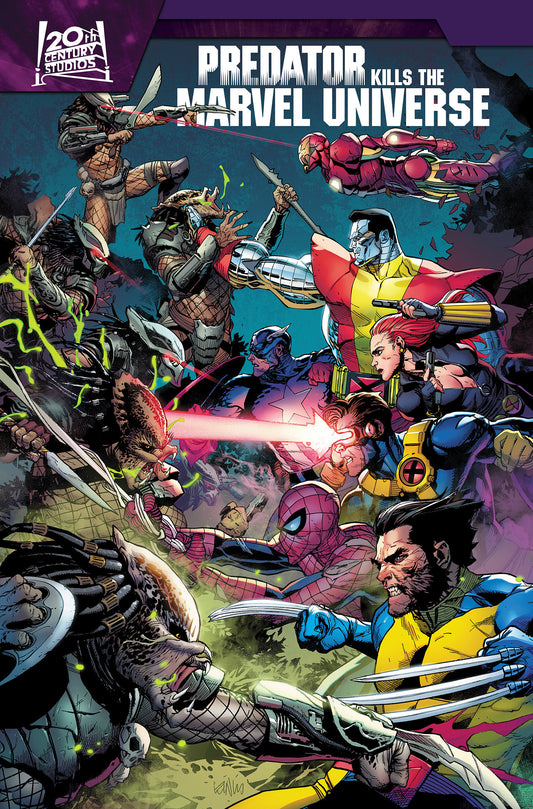 Predator Kills The Marvel Universe Omnibus Leinil Yu Cover ISBN: 9781302966874 - FOC DATE: 8/16/26  - Release Date: 1/26/27