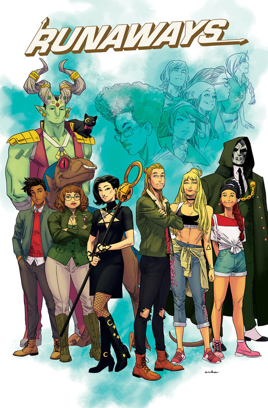 Runaways By Rainbow Rowell Omnibus Kris Anka Cover ISBN: 9781302966898 - FOC DATE: 8/2/26  - Release Date: 1/12/27